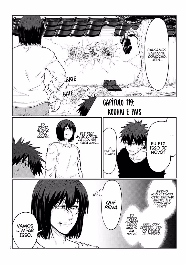 Uzaki-chan wa Asobitai!, capítulo 119, página 2