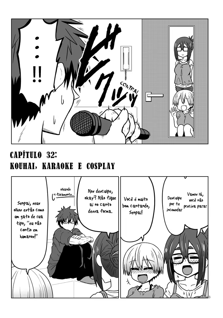 Uzaki-chan wa Asobitai!, capítulo 32, página 4