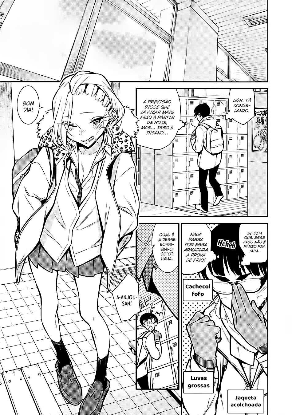 Yancha Gal no Anjou-san, capítulo 56, página 2