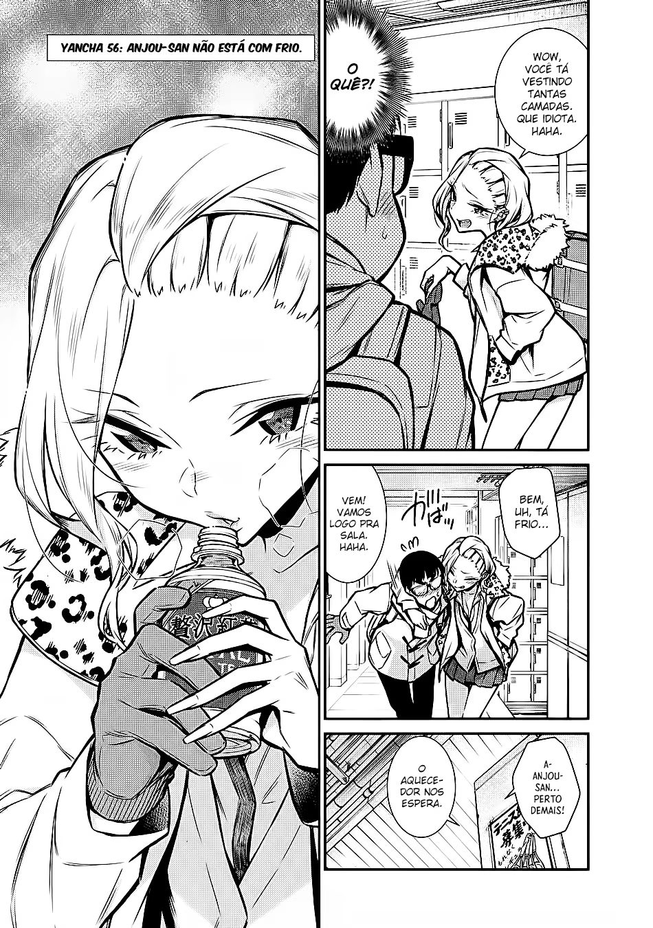 Yancha Gal no Anjou-san, capítulo 56, página 4