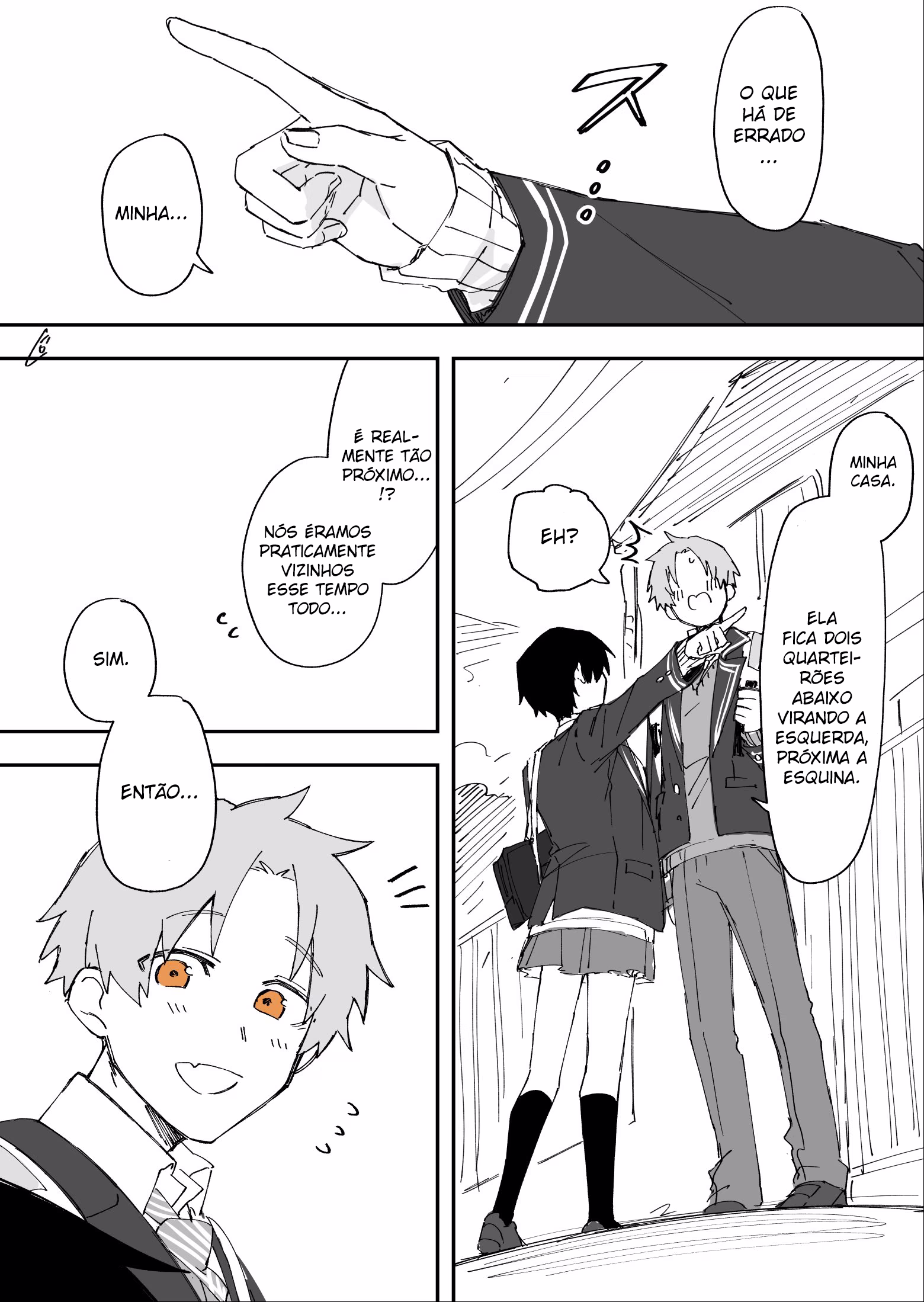 A Story About a Totally Straightforward Girlfriend, capítulo 2, página 3