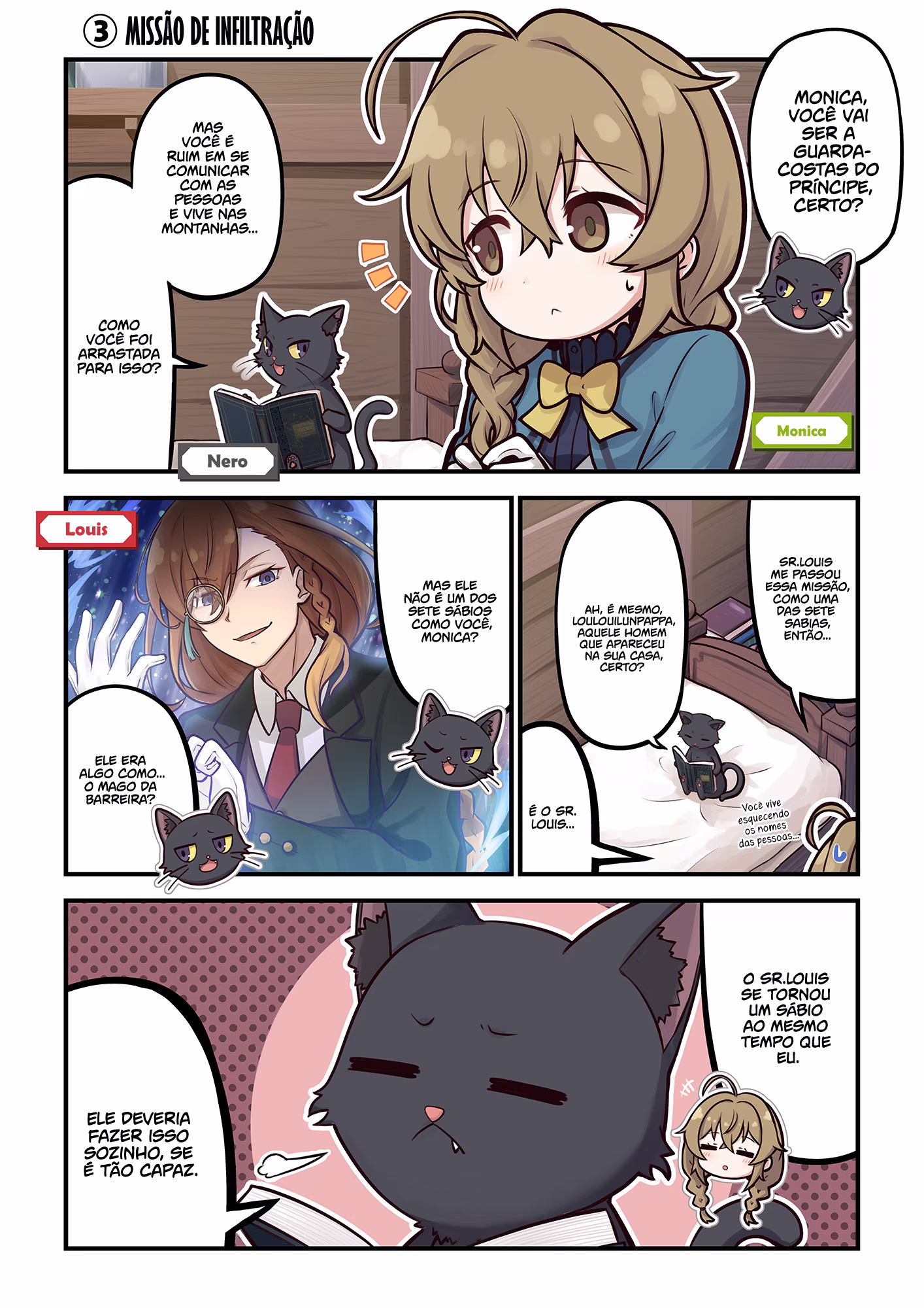 Oshiete! Silent Witch, capítulo 3, página 2