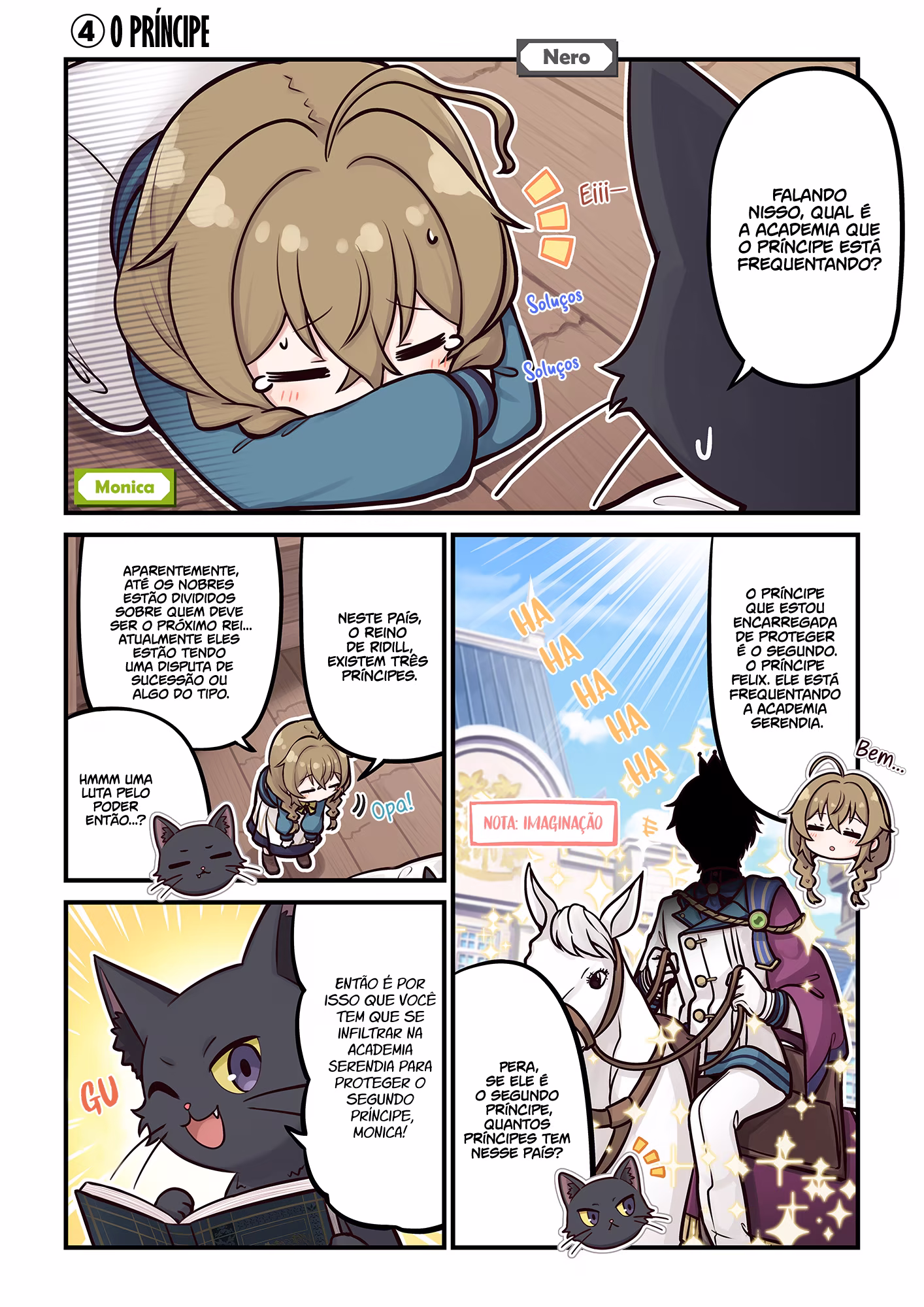 Oshiete! Silent Witch, capítulo 4, página 2