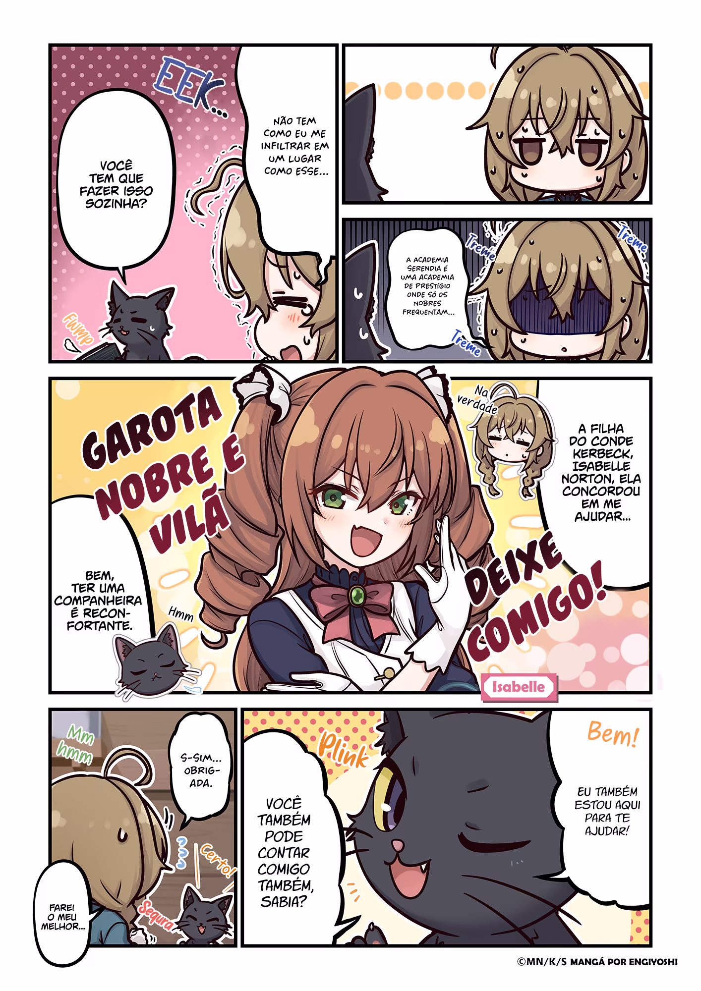 Oshiete! Silent Witch, capítulo 4, página 3
