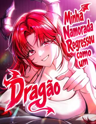 Capa de Minha Namorada Regressou como um Dragão