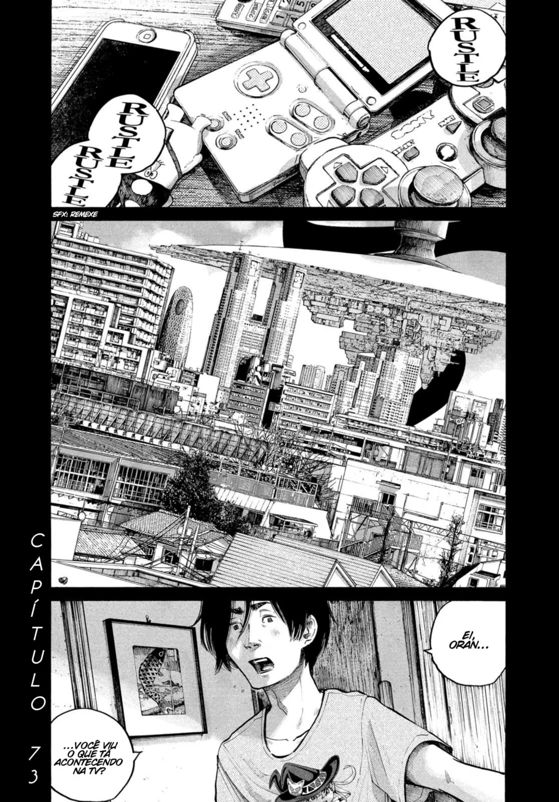 Dead Dead Demon's Dededede Destruction, capítulo 73, página 3