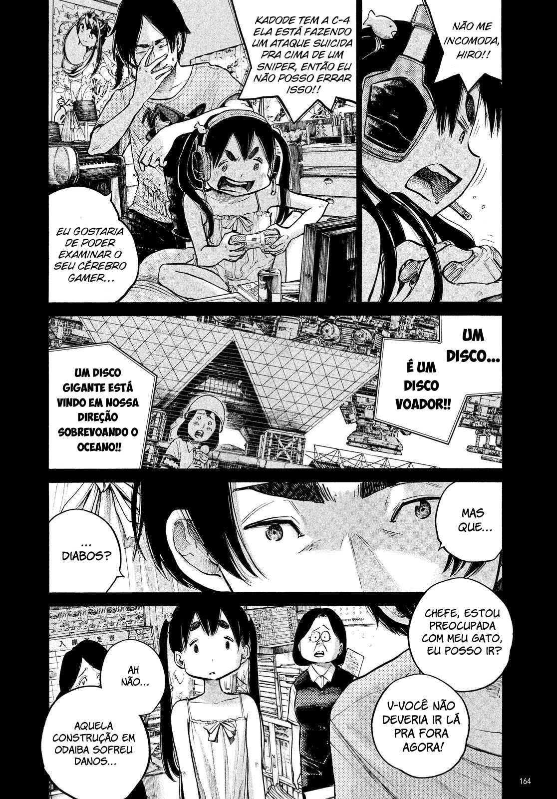 Dead Dead Demon's Dededede Destruction, capítulo 73, página 4