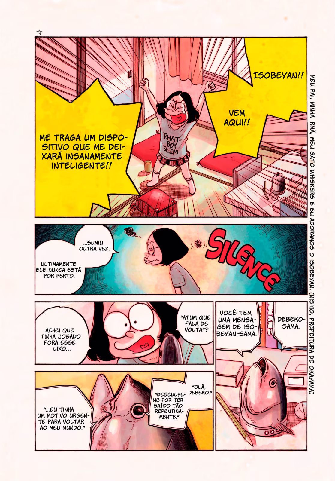 Dead Dead Demon's Dededede Destruction, capítulo 82, página 4