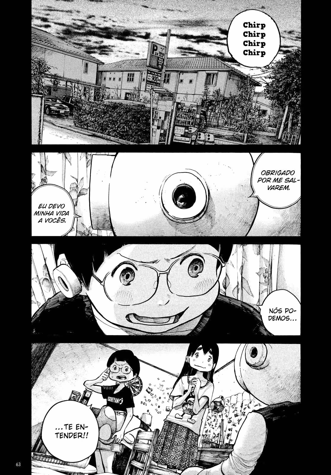 Dead Dead Demon's Dededede Destruction, capítulo 60, página 3