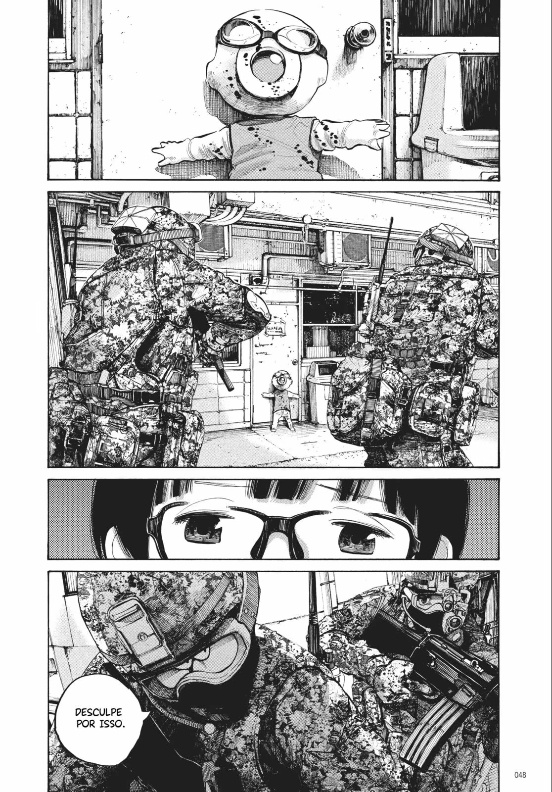 Dead Dead Demon's Dededede Destruction, capítulo 35, página 4