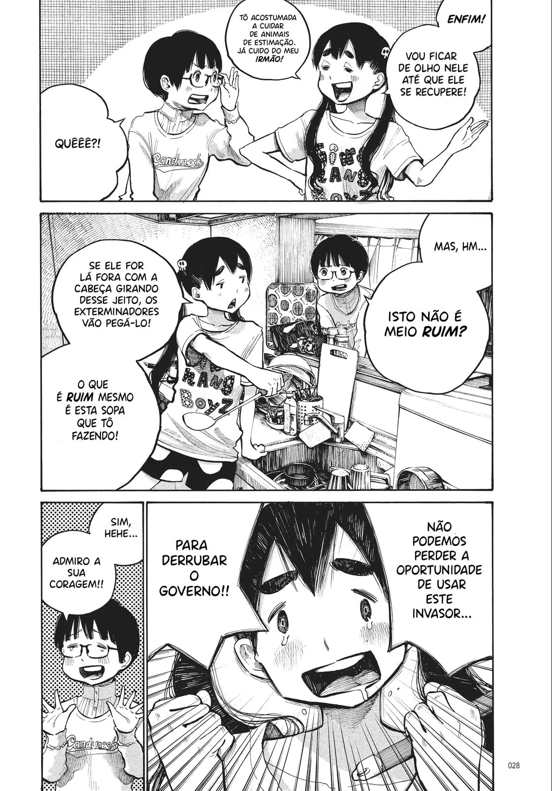 Dead Dead Demon's Dededede Destruction, capítulo 34, página 3