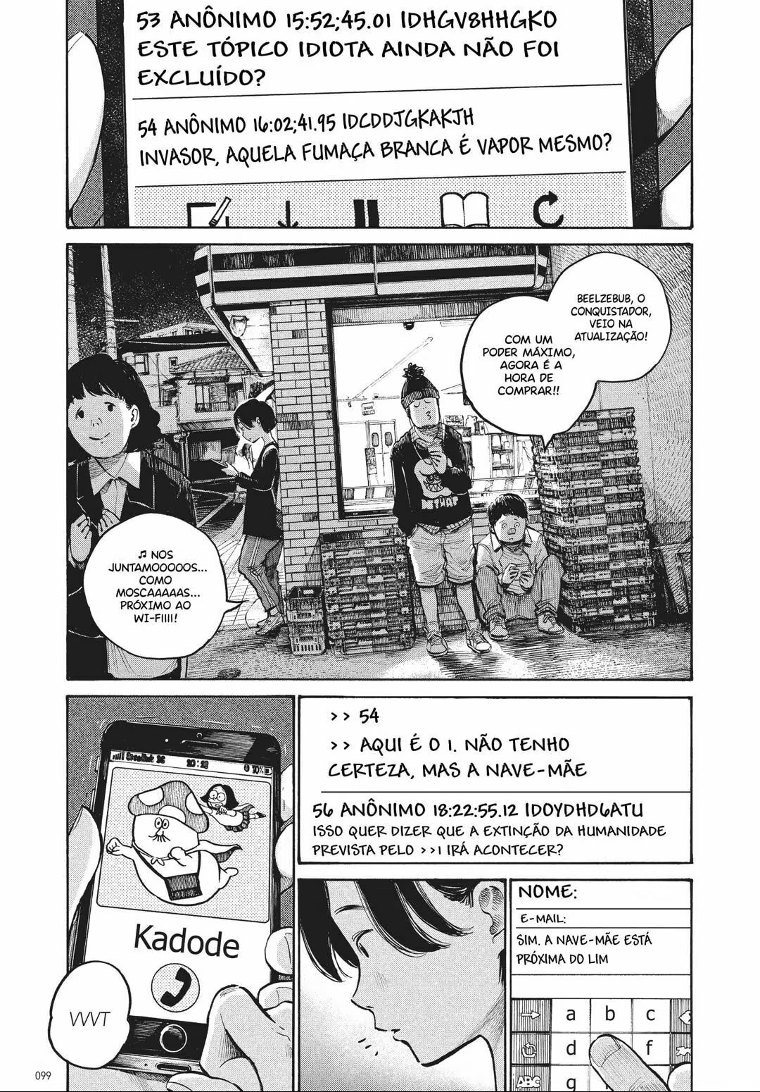 Dead Dead Demon's Dededede Destruction, capítulo 38, página 2