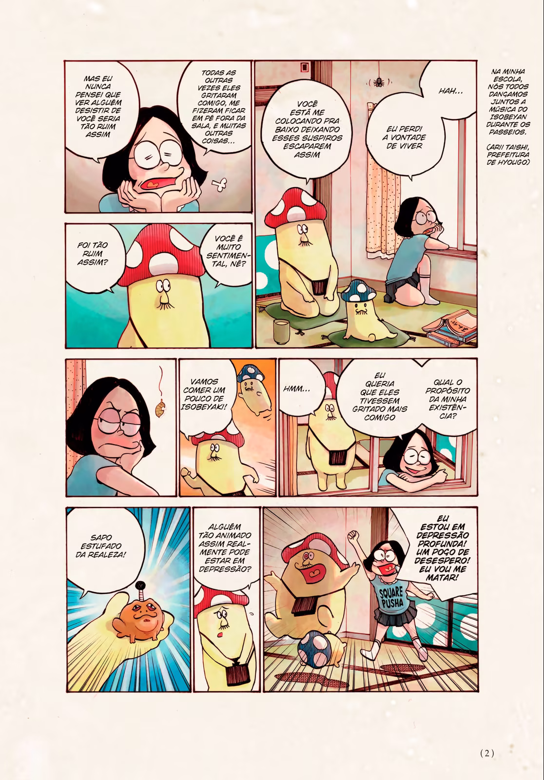 Dead Dead Demon's Dededede Destruction, capítulo 17, página 3