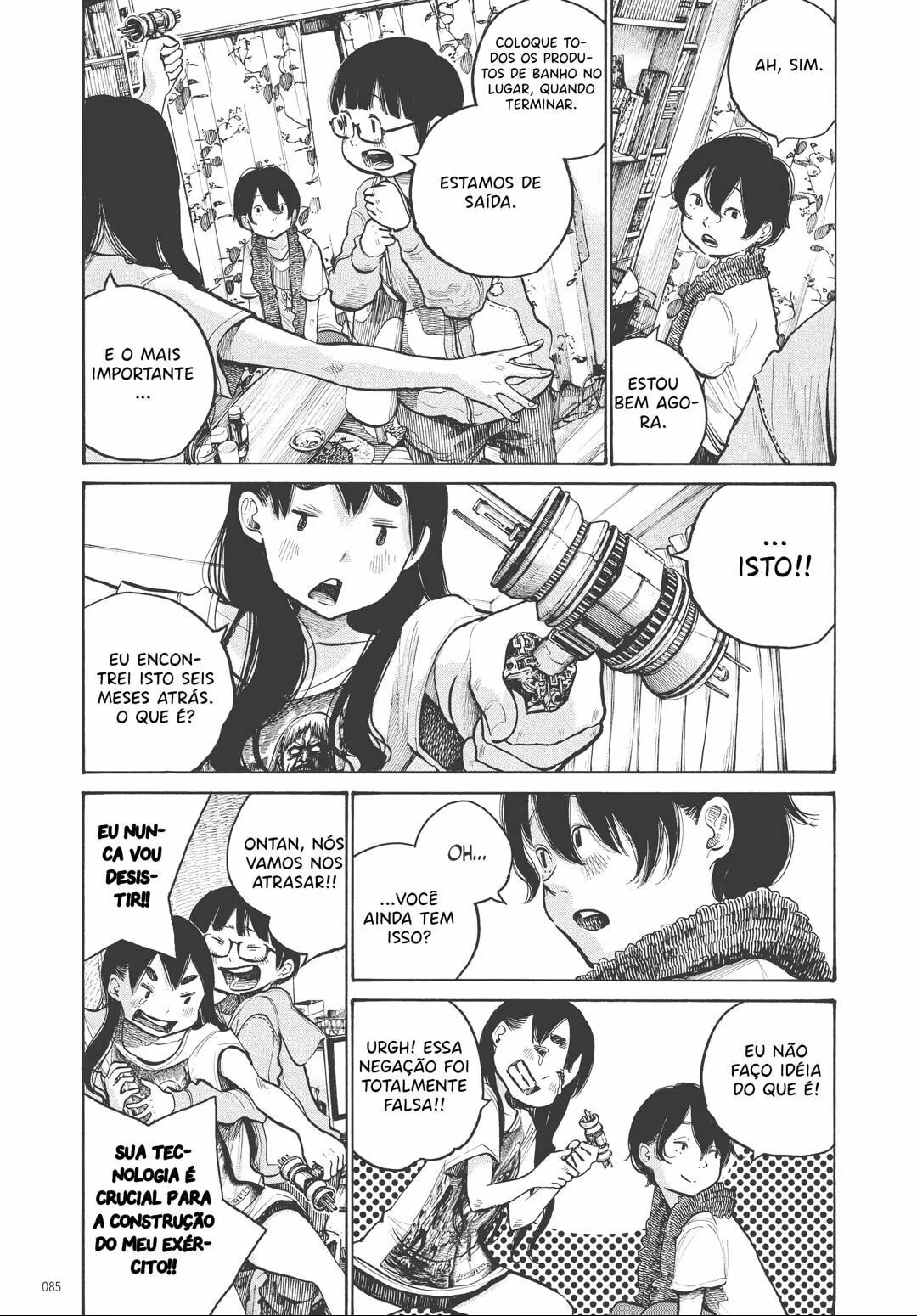 Dead Dead Demon's Dededede Destruction, capítulo 37, página 4