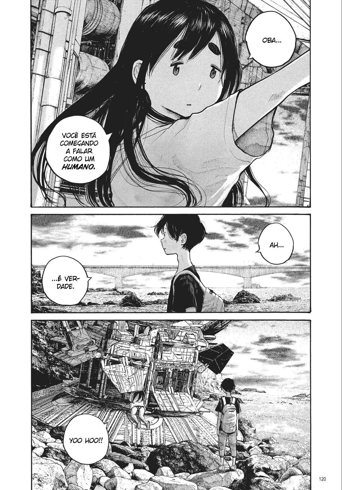Dead Dead Demon's Dededede Destruction, capítulo 55, página 3
