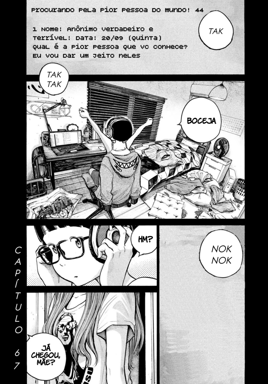 Dead Dead Demon's Dededede Destruction, capítulo 67, página 3