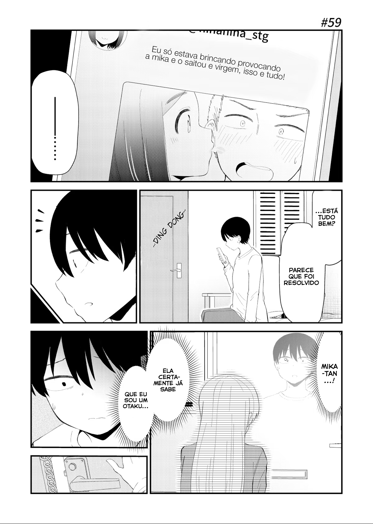 Idol to Otaku no Risou no Kankei, capítulo 59, página 2