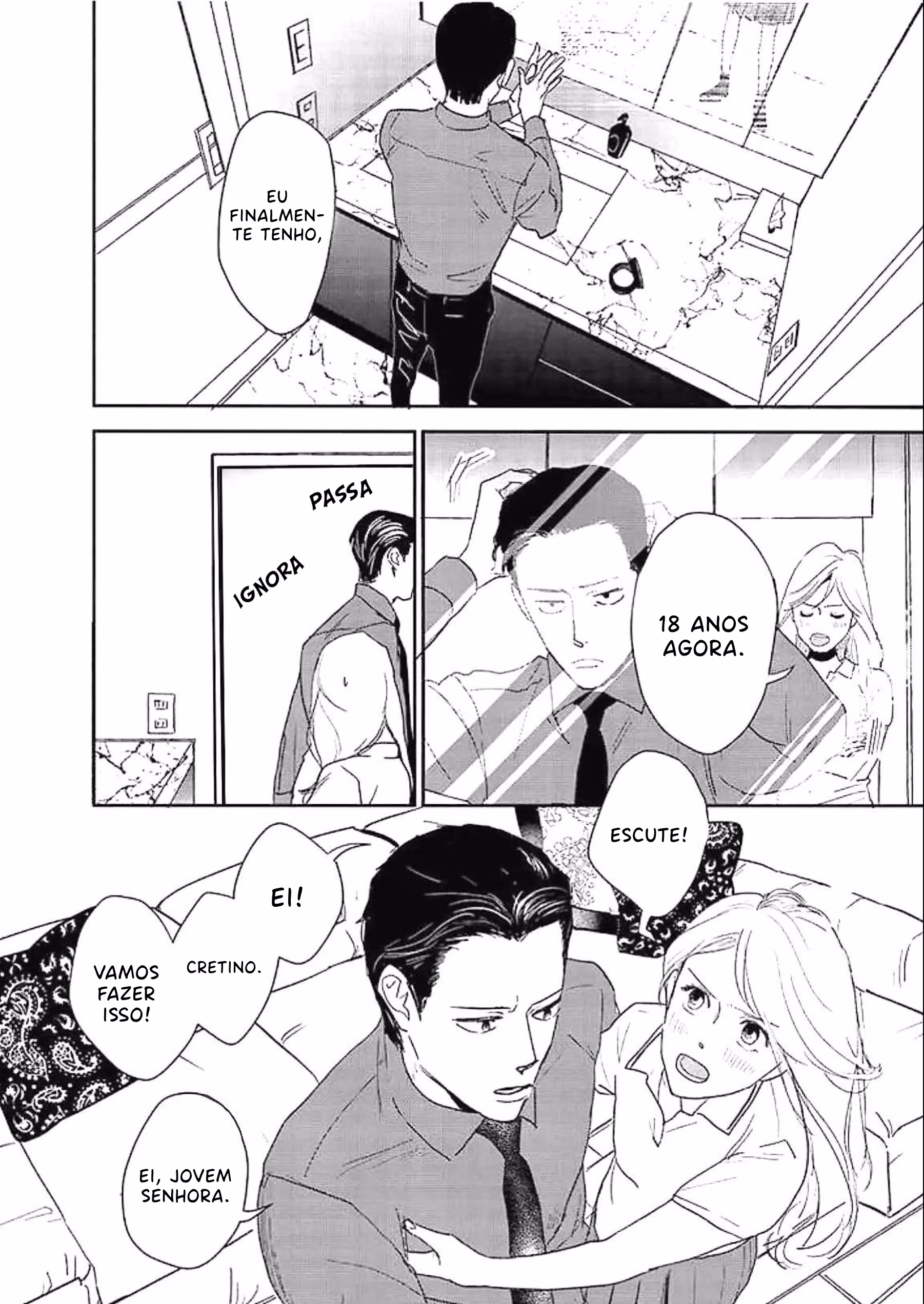 Shunrai to Koiwazurai, capítulo 1, página 4
