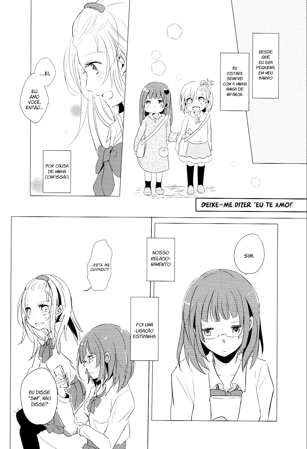 Sairoku Hon Sukida! ! To Tsutaete! !, capítulo 1, página 4