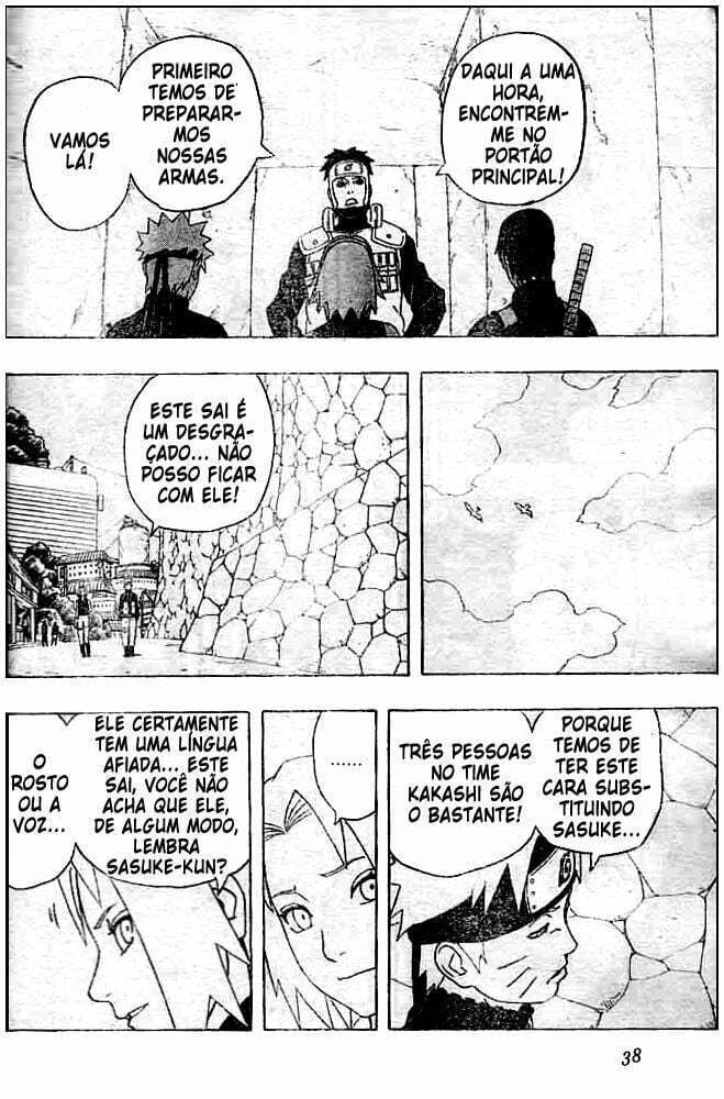 Naruto, capítulo 285, página 4