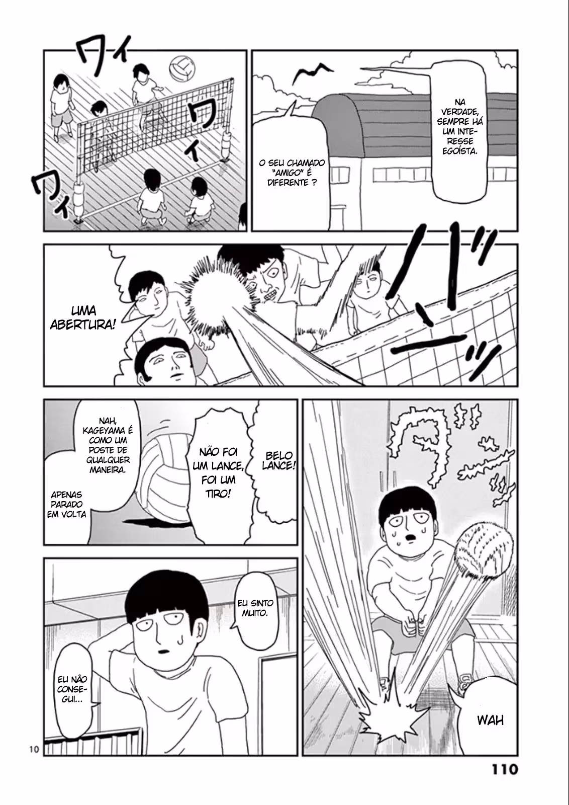 Mob Psycho 100, capítulo 64.2, página 4