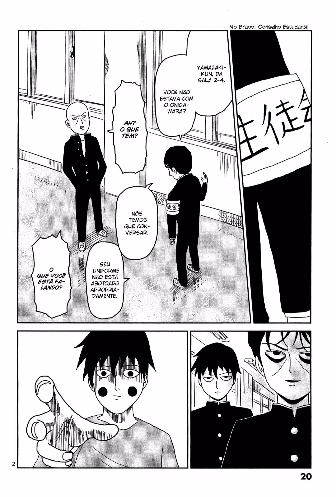 Mob Psycho 100, capítulo 26, página 3