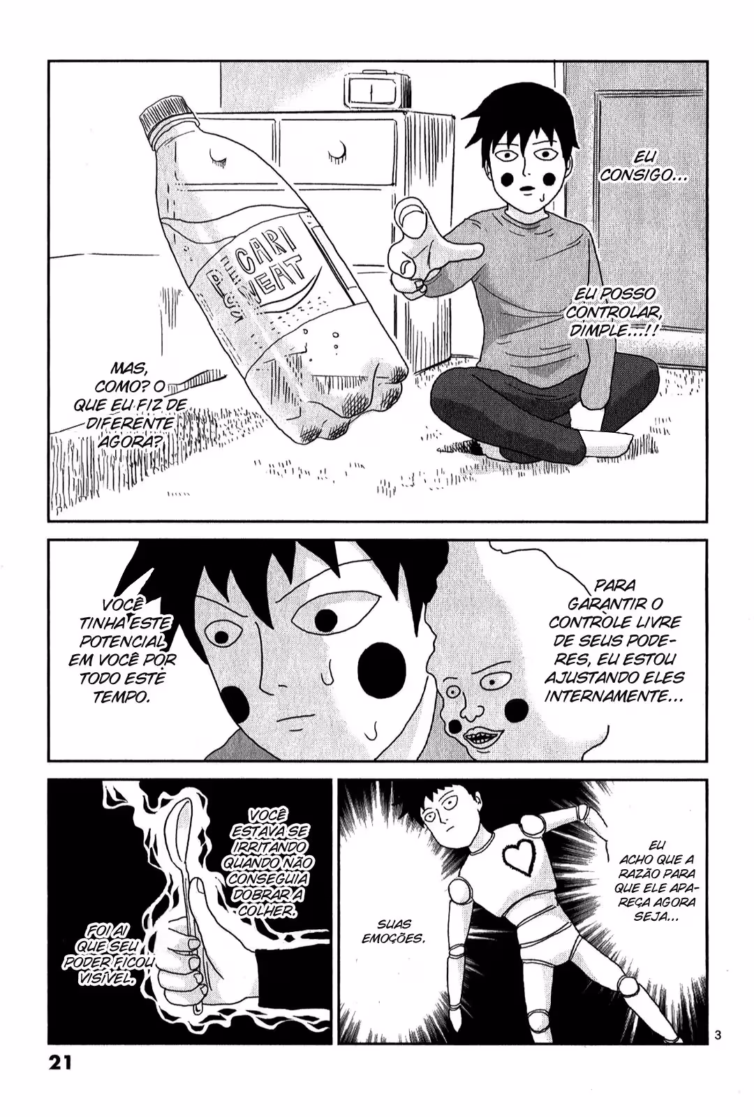 Mob Psycho 100, capítulo 26, página 4
