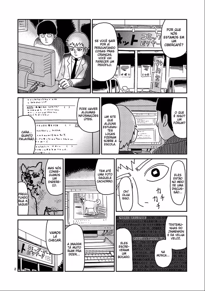 Mob Psycho 100, capítulo 54, página 2