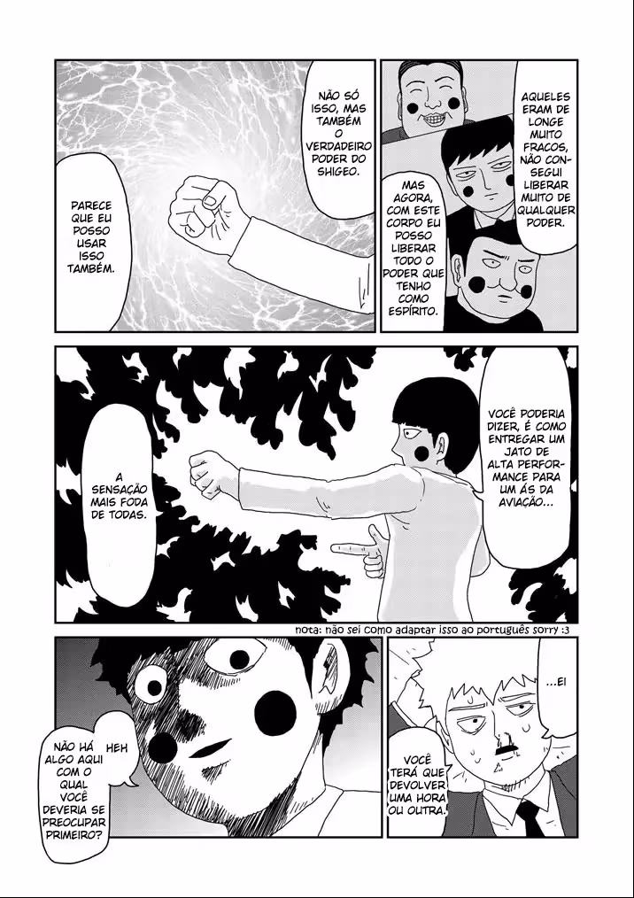 Mob Psycho 100, capítulo 64.1, página 3