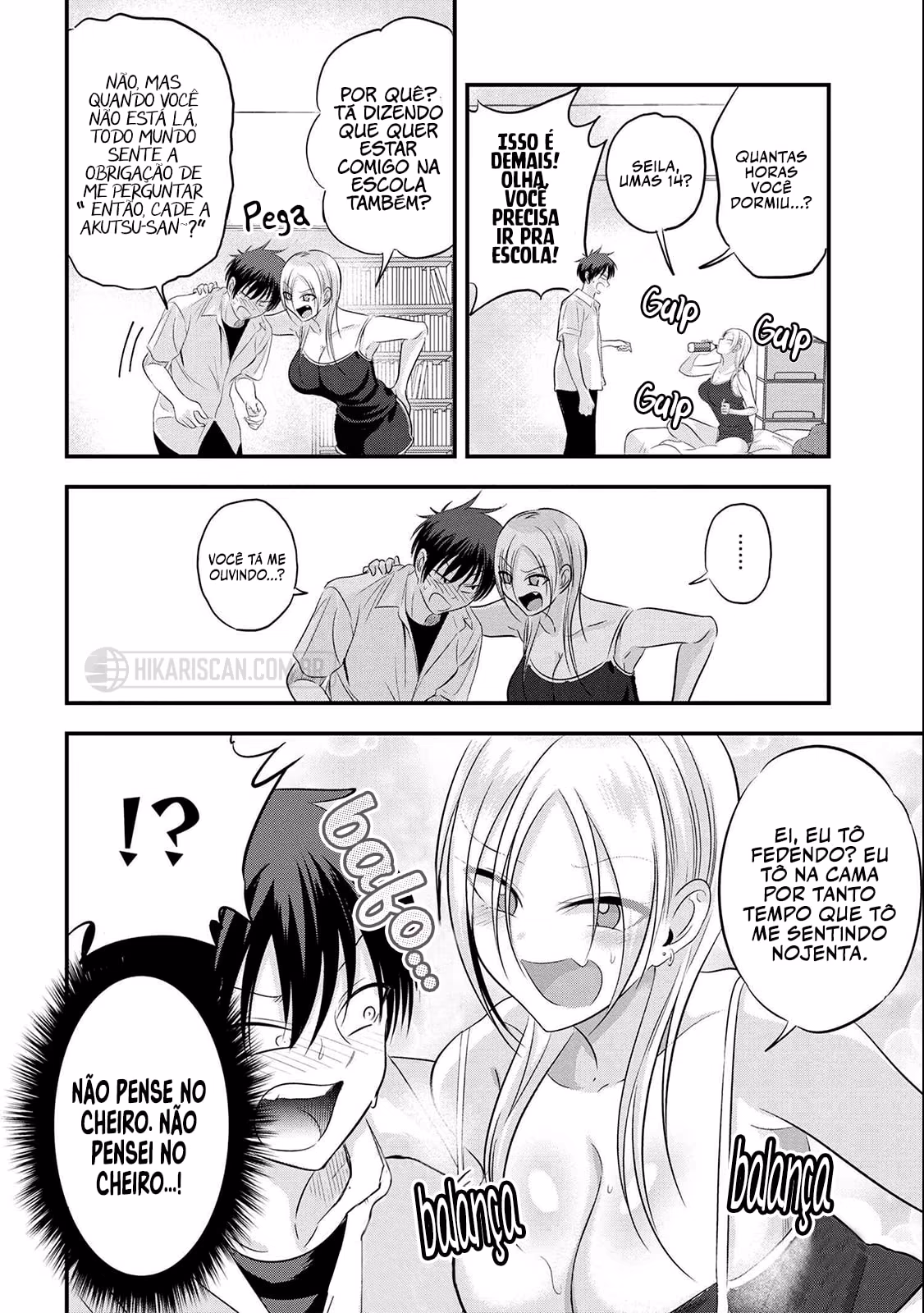 Kaette Kudasai! Akutsu-san, capítulo 100, página 3