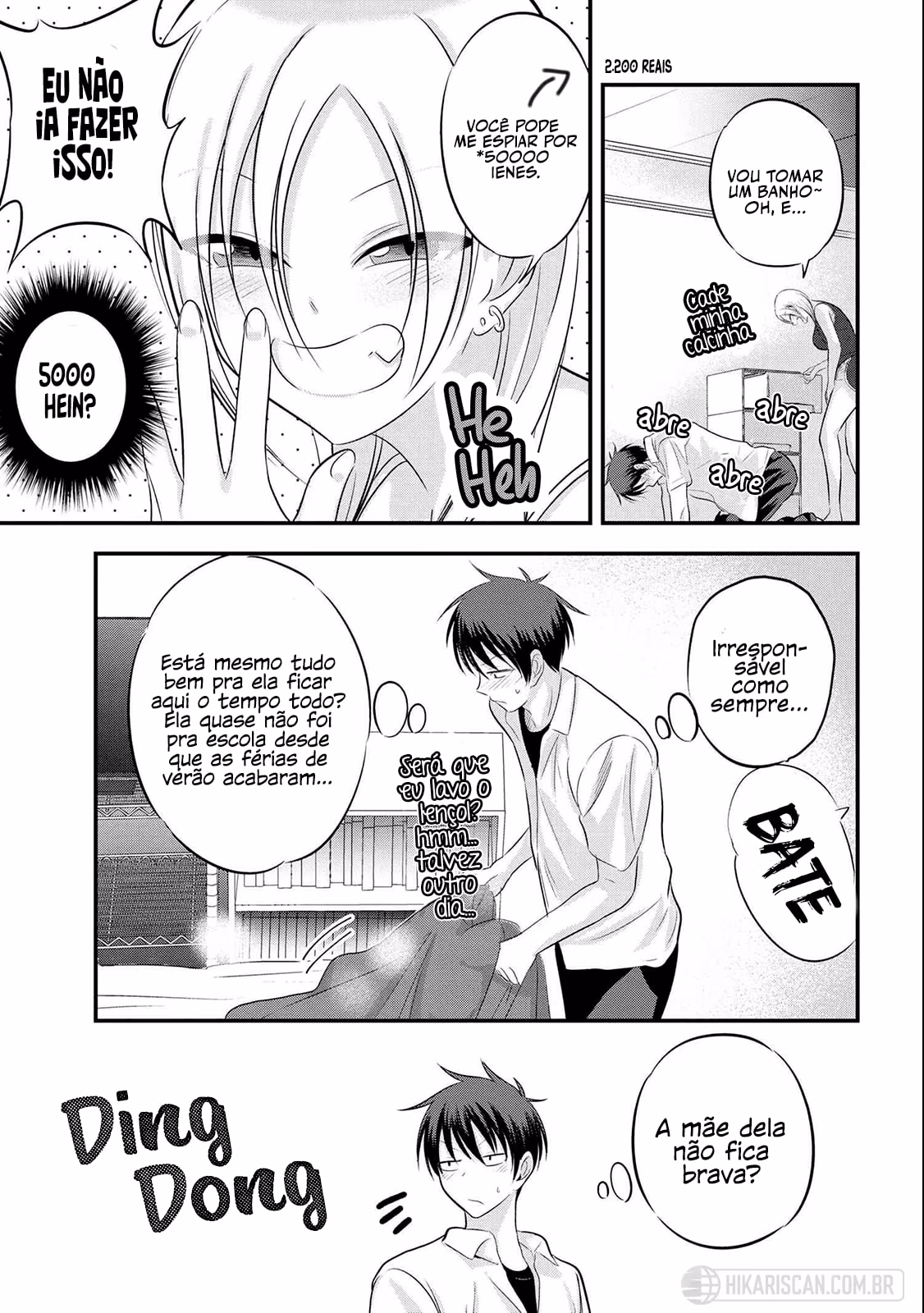 Kaette Kudasai! Akutsu-san, capítulo 100, página 4