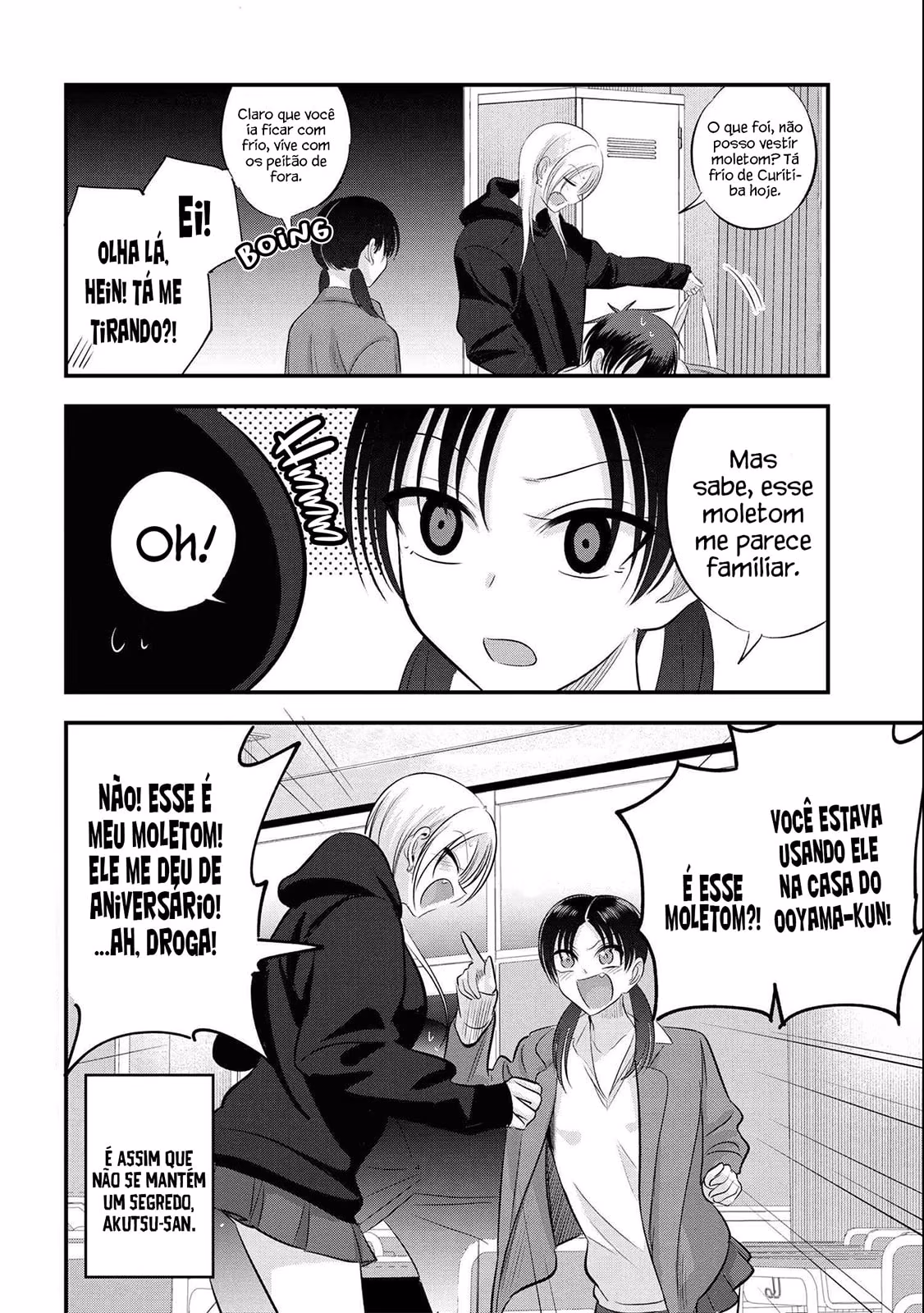 Kaette Kudasai! Akutsu-san, capítulo 130, página 3