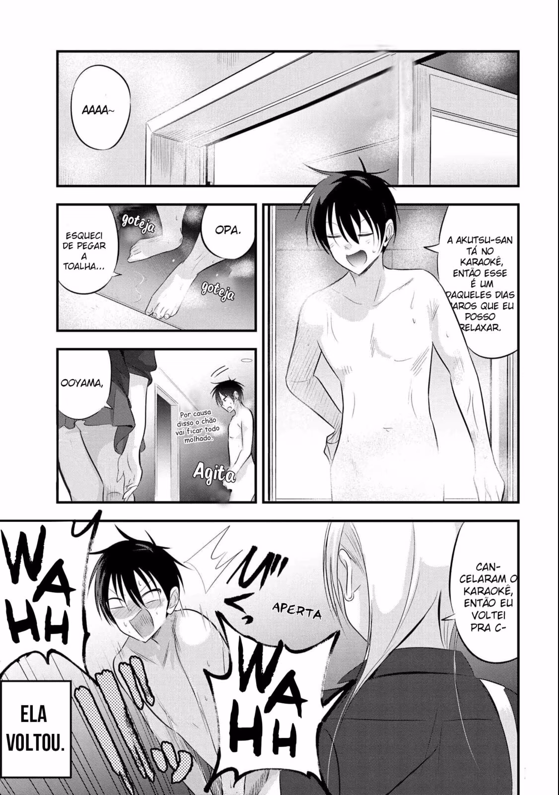 Kaette Kudasai! Akutsu-san, capítulo 55, página 2