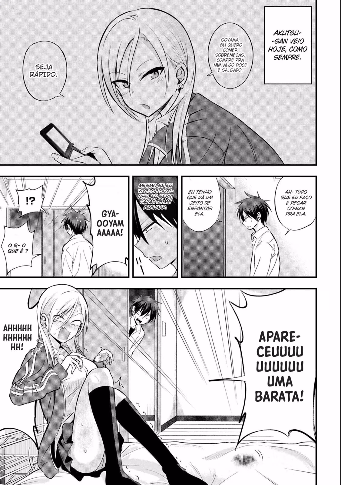 Kaette Kudasai! Akutsu-san, capítulo 12, página 2