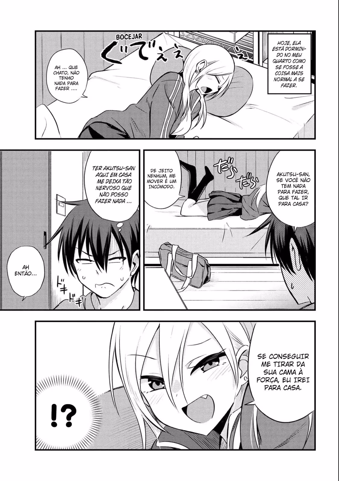 Kaette Kudasai! Akutsu-san, capítulo 3, página 2