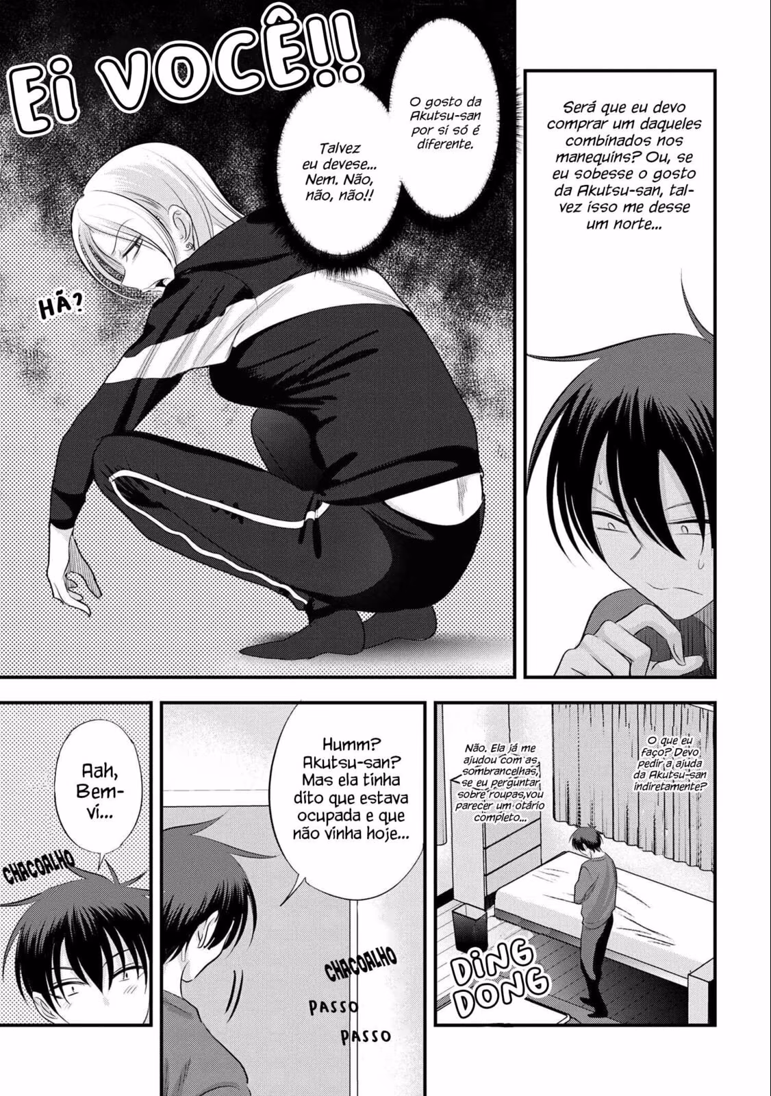 Kaette Kudasai! Akutsu-san, capítulo 154, página 4