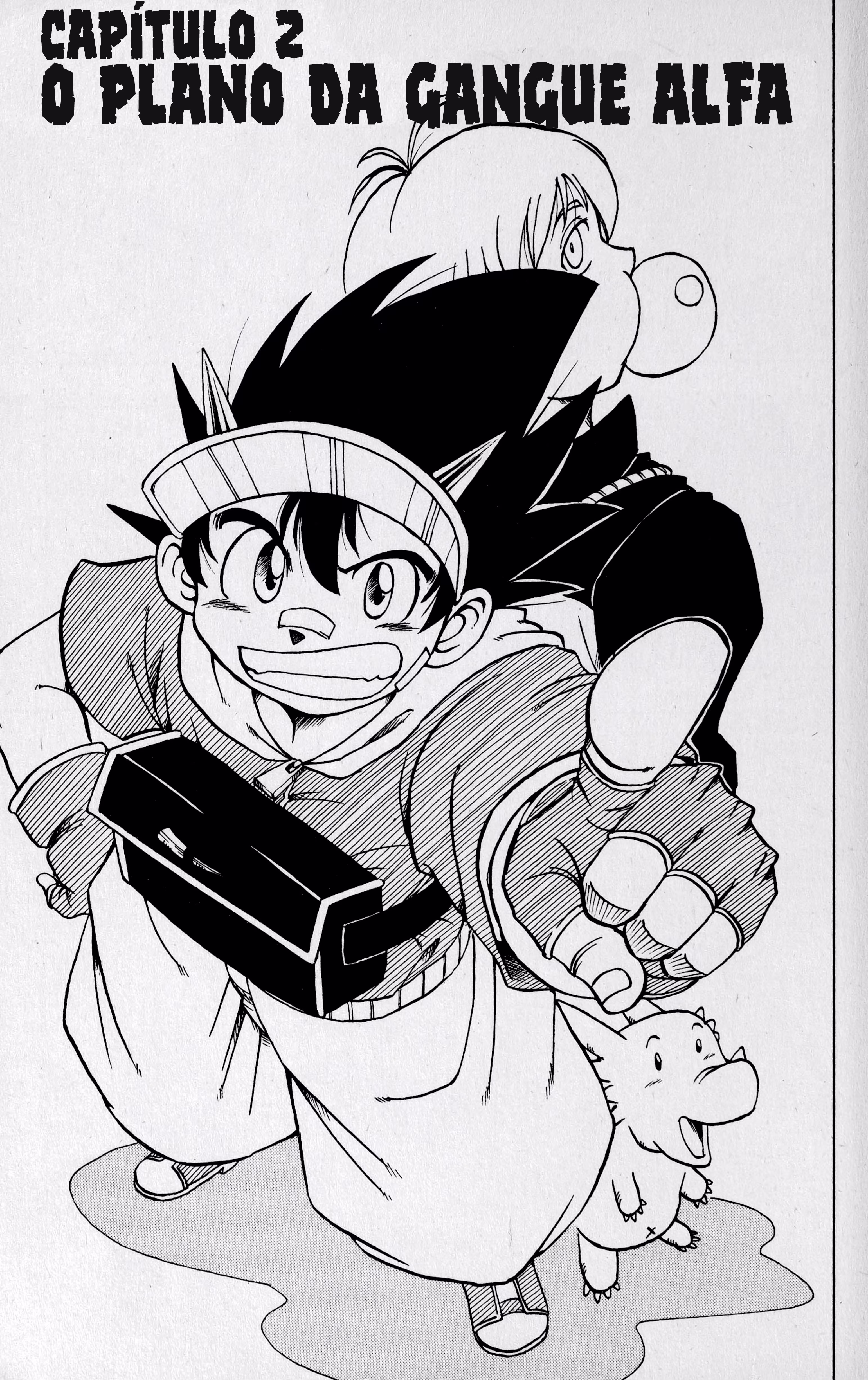 Dinosaur King, capítulo 2, página 2