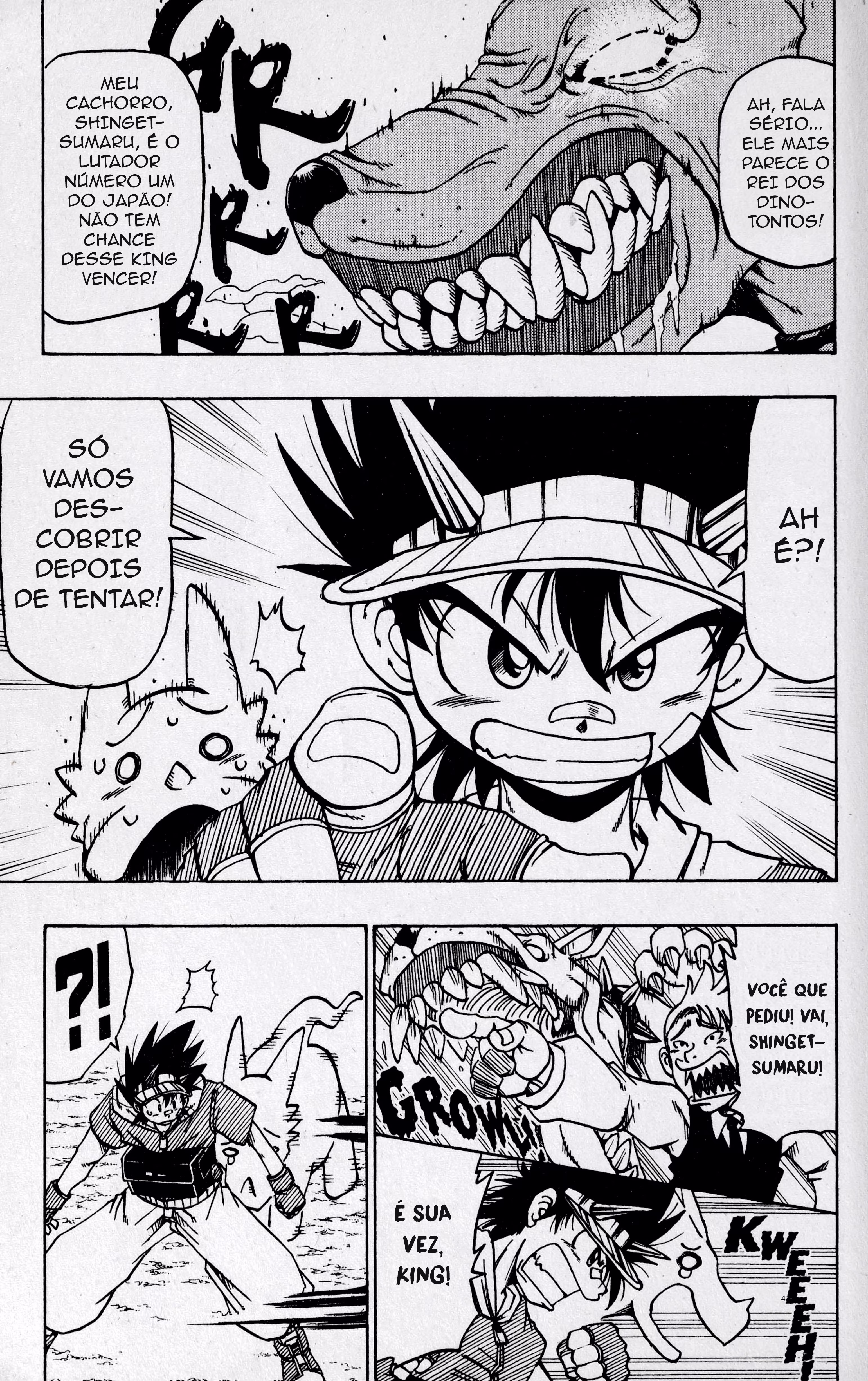Dinosaur King, capítulo 2, página 4