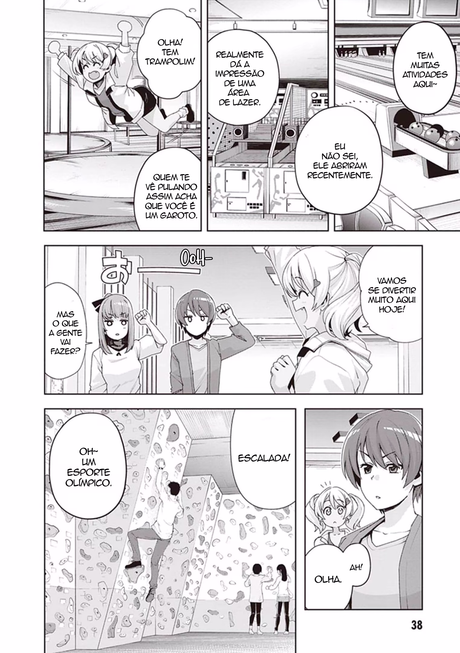 Kuro Gal-san ga Kuru!, capítulo 21, página 2