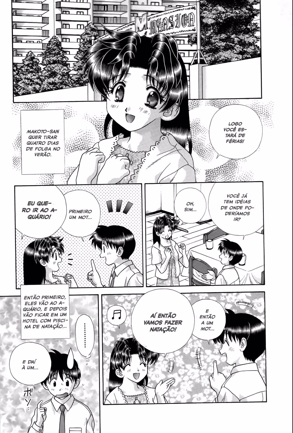 Futari Ecchi, capítulo 188, página 3