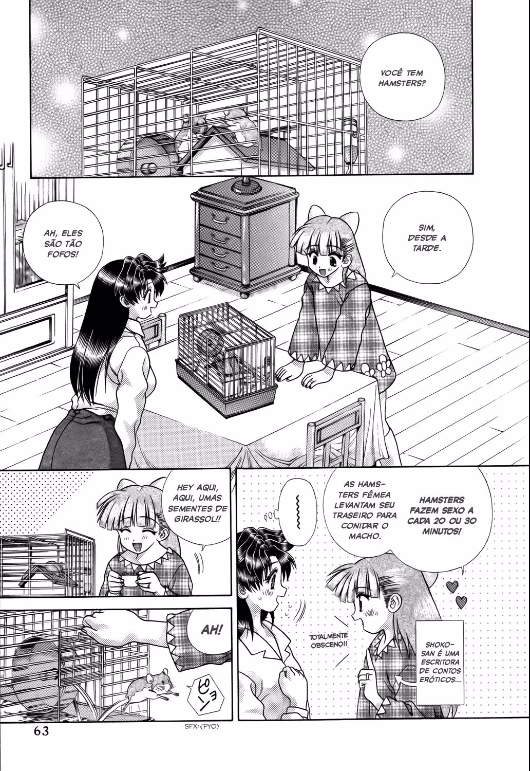 Futari Ecchi, capítulo 190, página 3