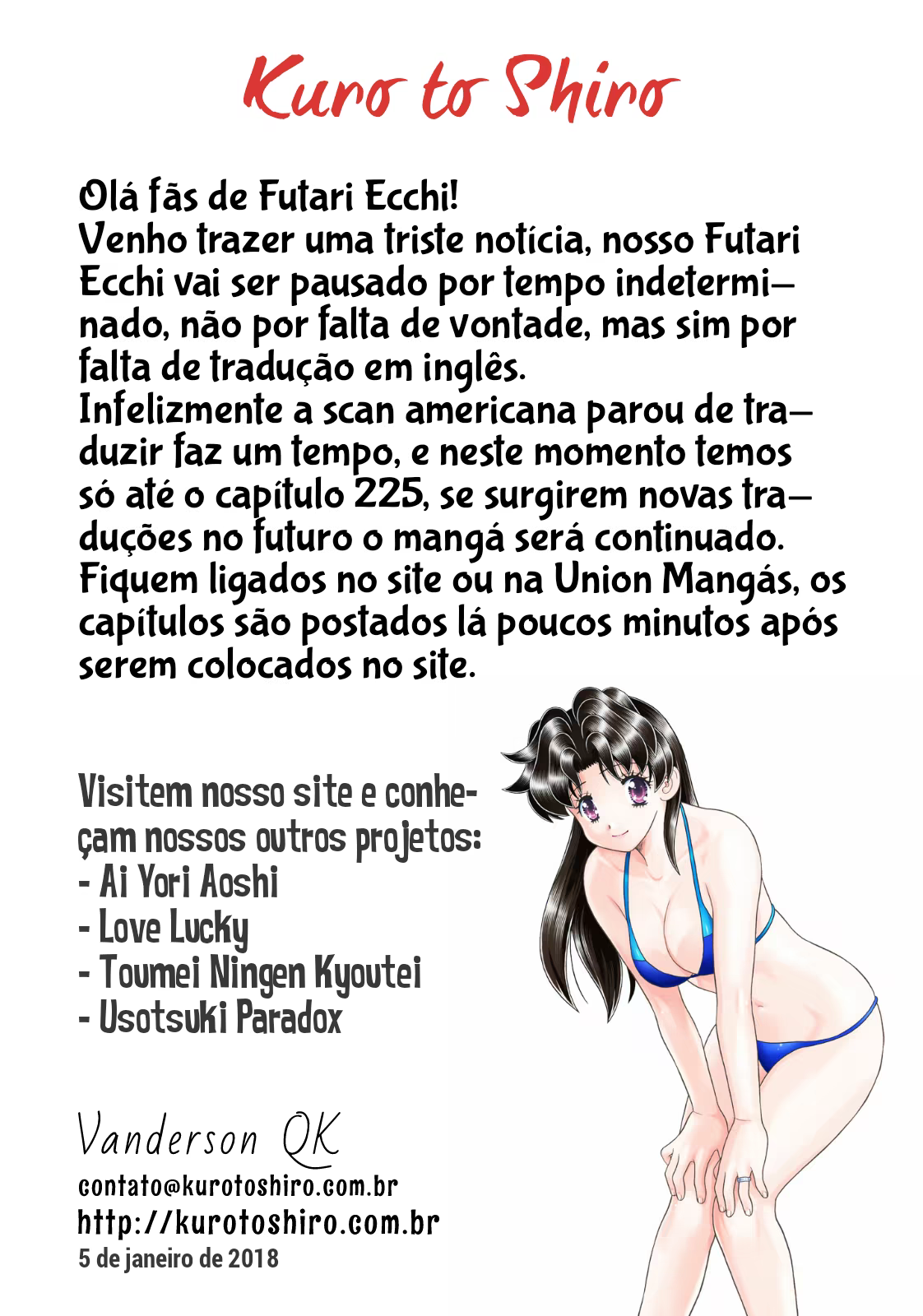 Futari Ecchi, capítulo 225, página 3