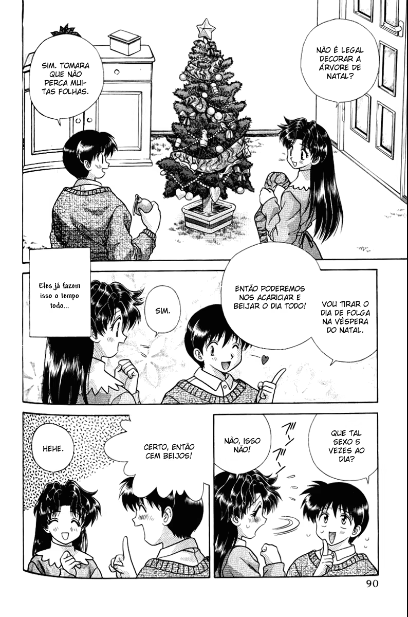 Futari Ecchi, capítulo 96, página 3