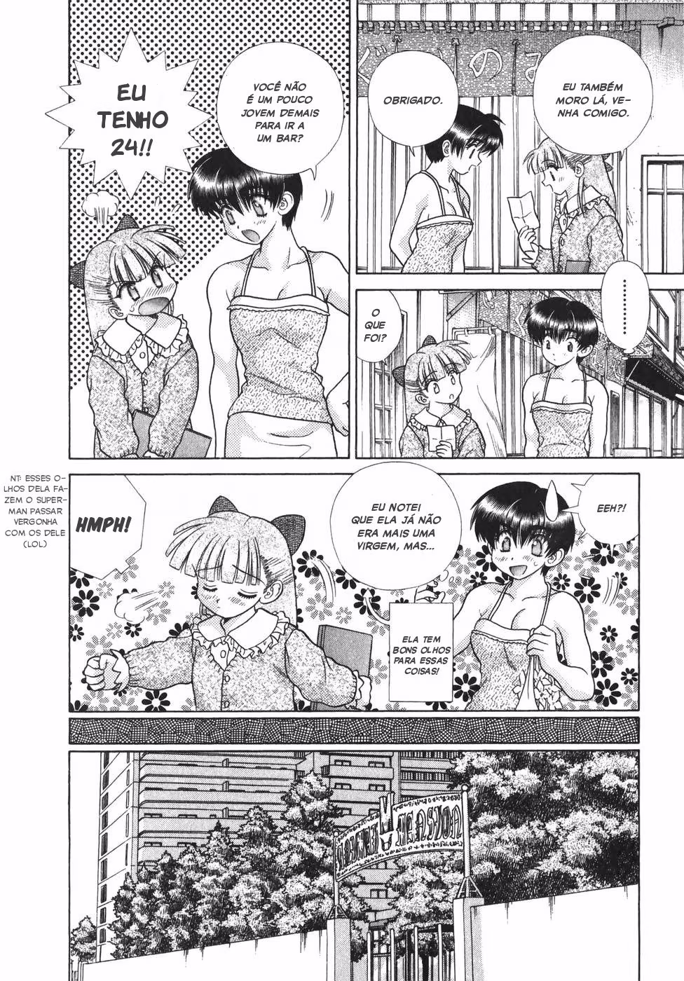 Futari Ecchi, capítulo 183, página 4