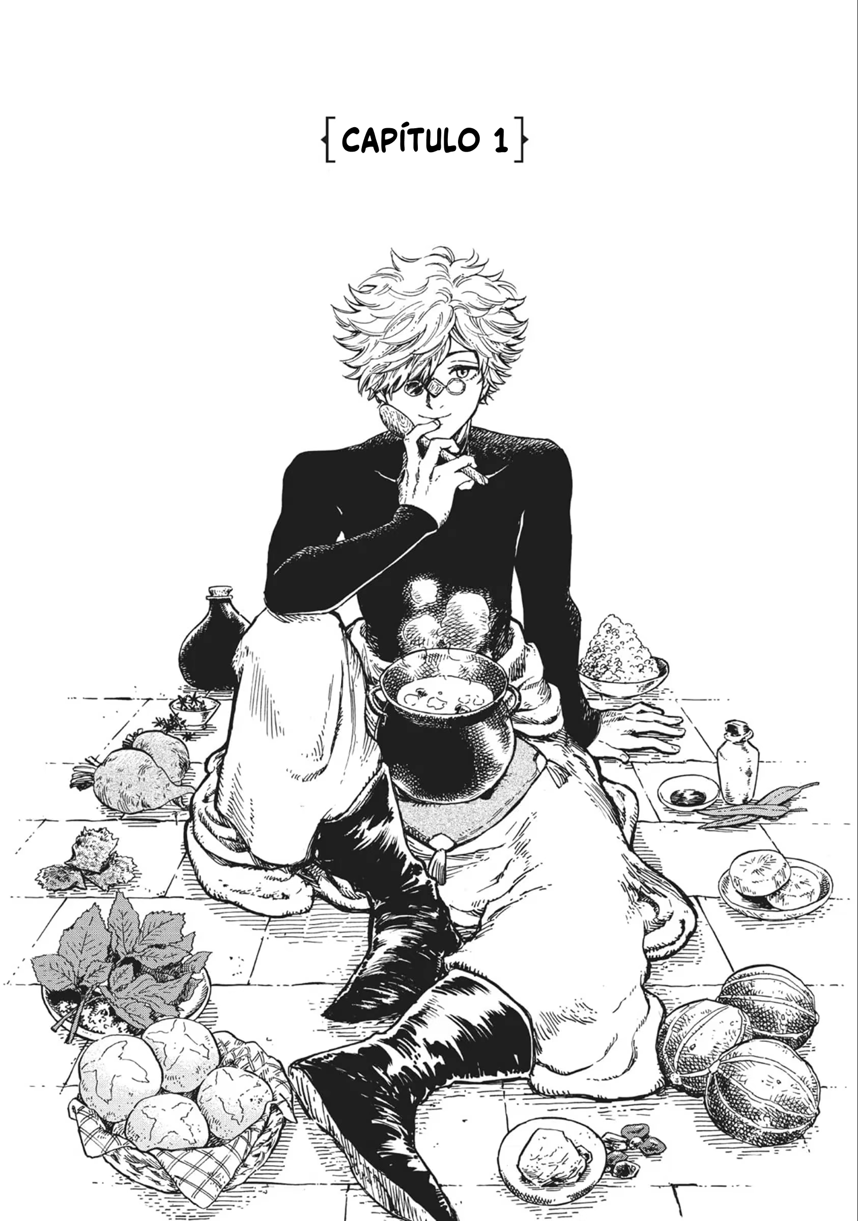 Tongari Boushi no Kitchen, capítulo 1, página 4