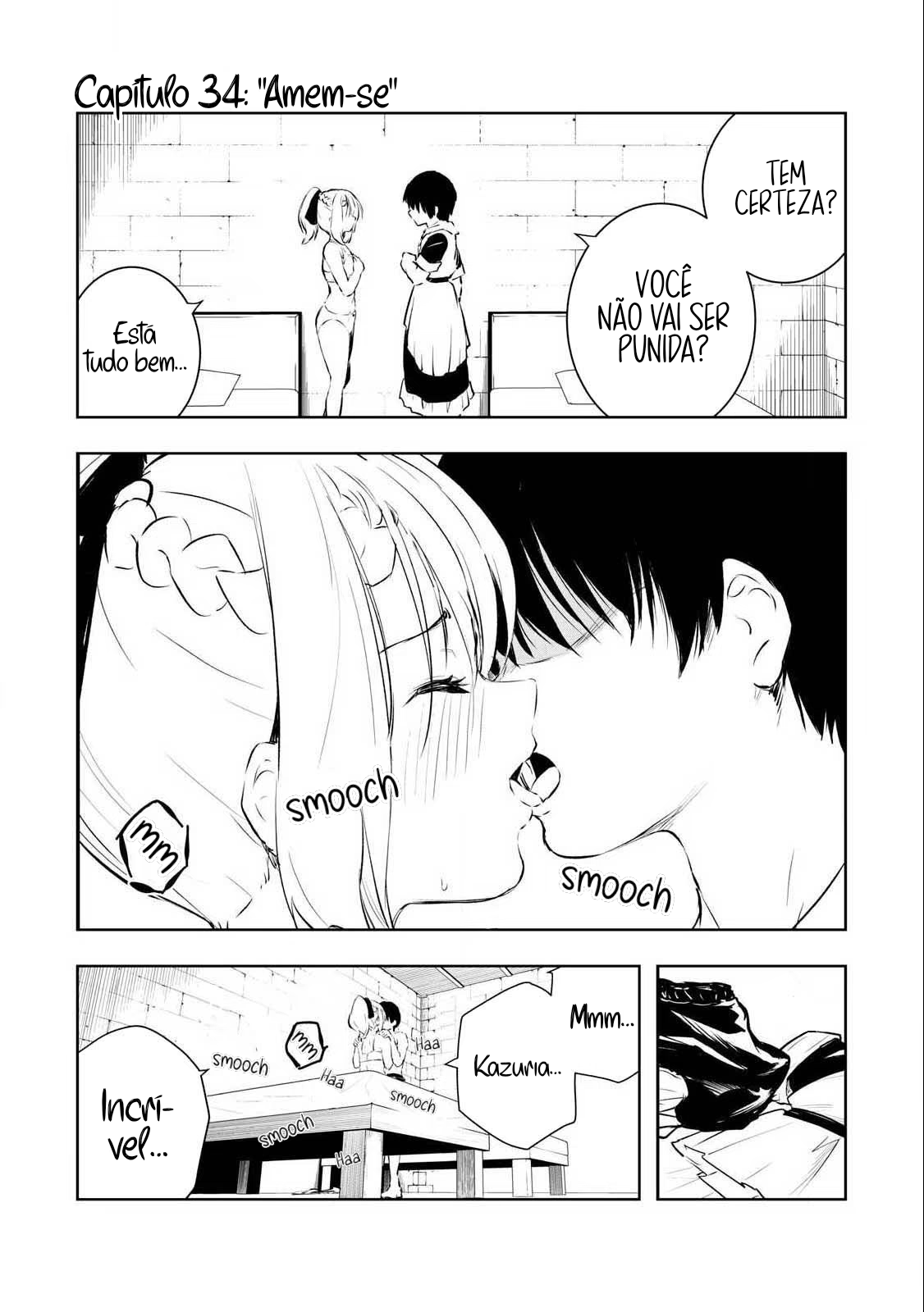 Ore no Yubisaki de Nureru Sekai, capítulo 34, página 2