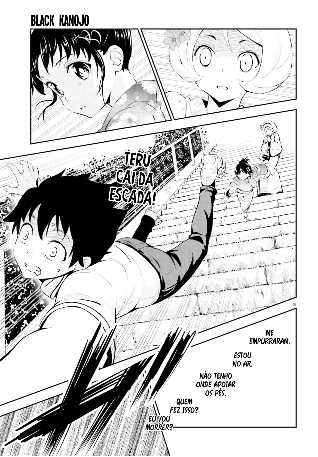 Black Kanojo, capítulo 15, página 2