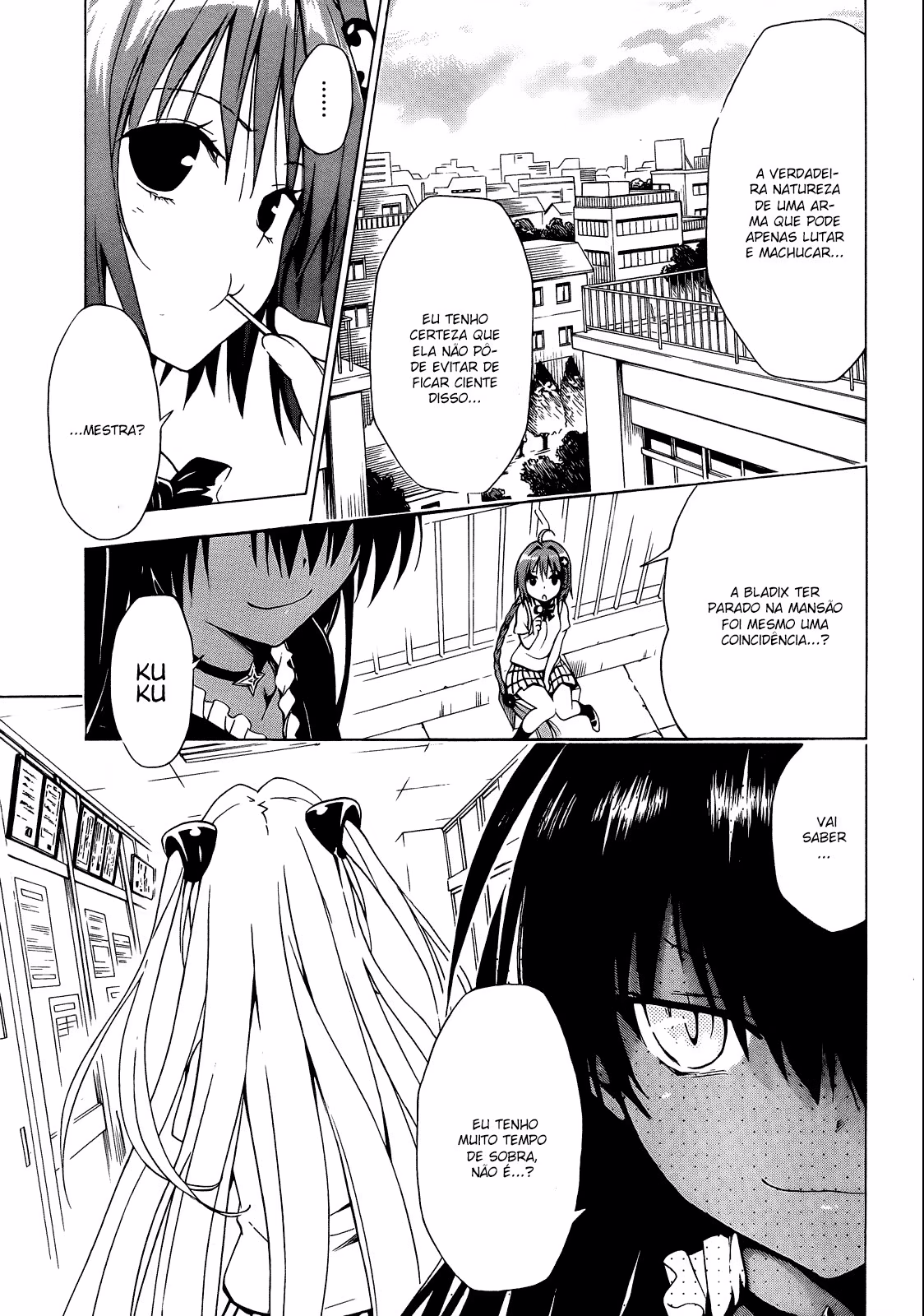 To Love Ru Darkness, capítulo 34, página 4