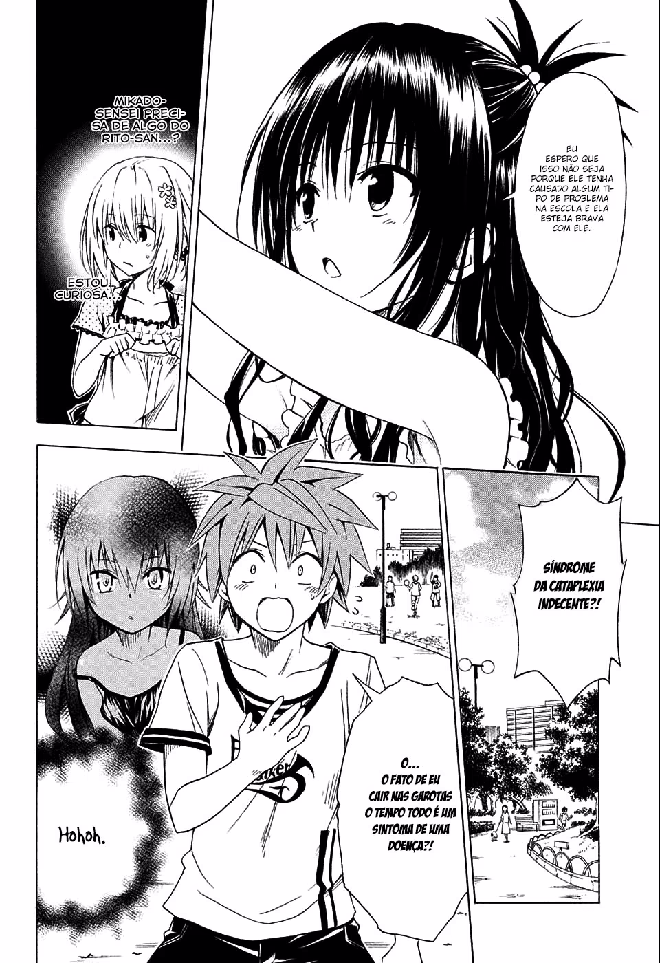 To Love Ru Darkness, capítulo 66, página 3