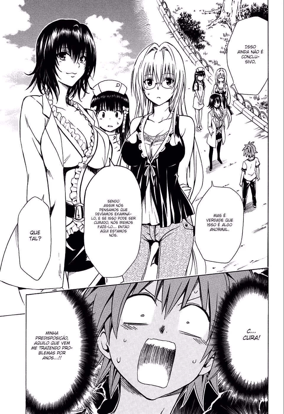 To Love Ru Darkness, capítulo 66, página 4
